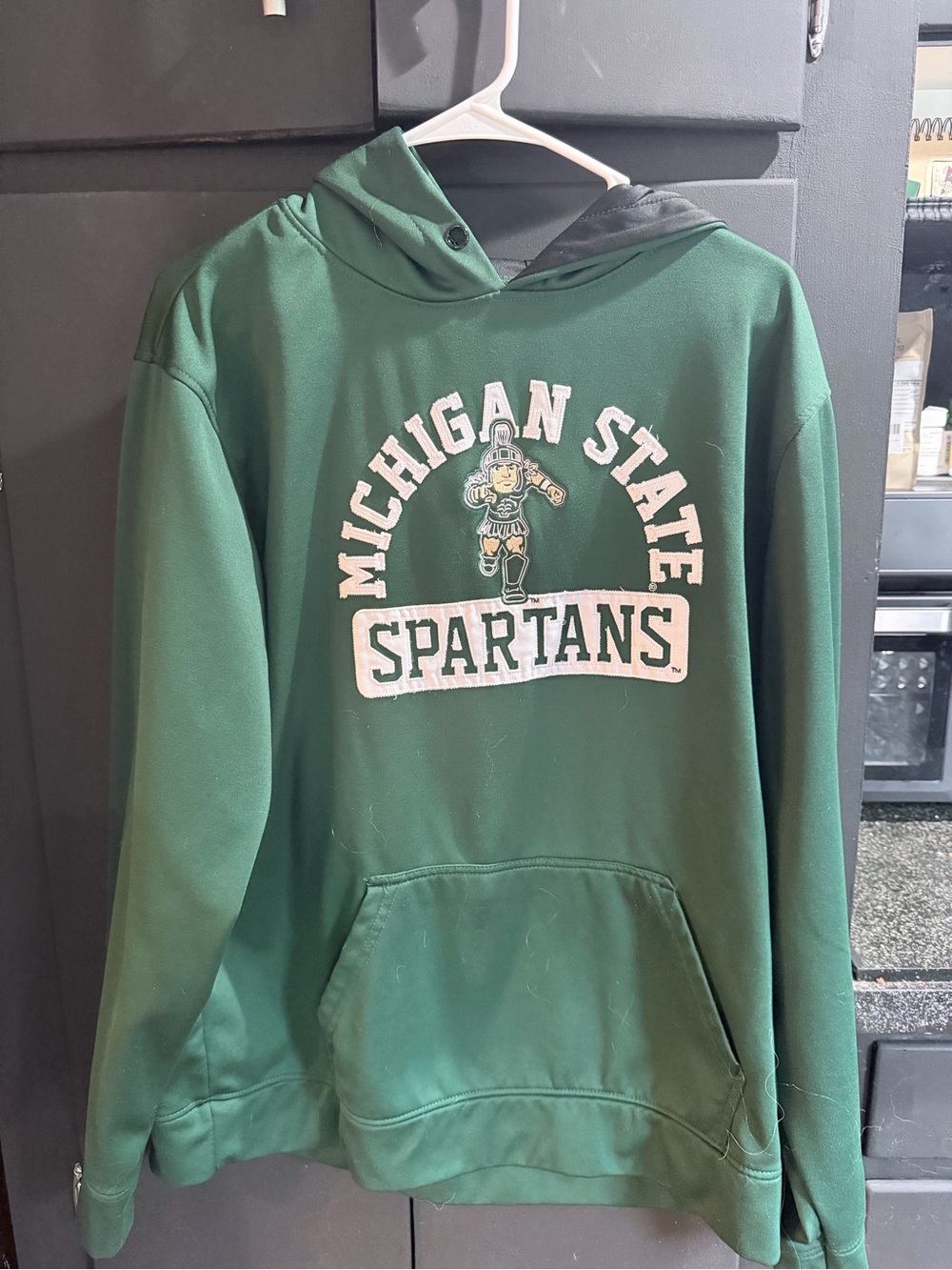 Top of the World Michigan State Spartans Green Pullover Hoodie